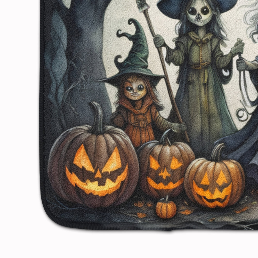 Witches Spooky Halloween Memory Foam Kitchen Mat-3