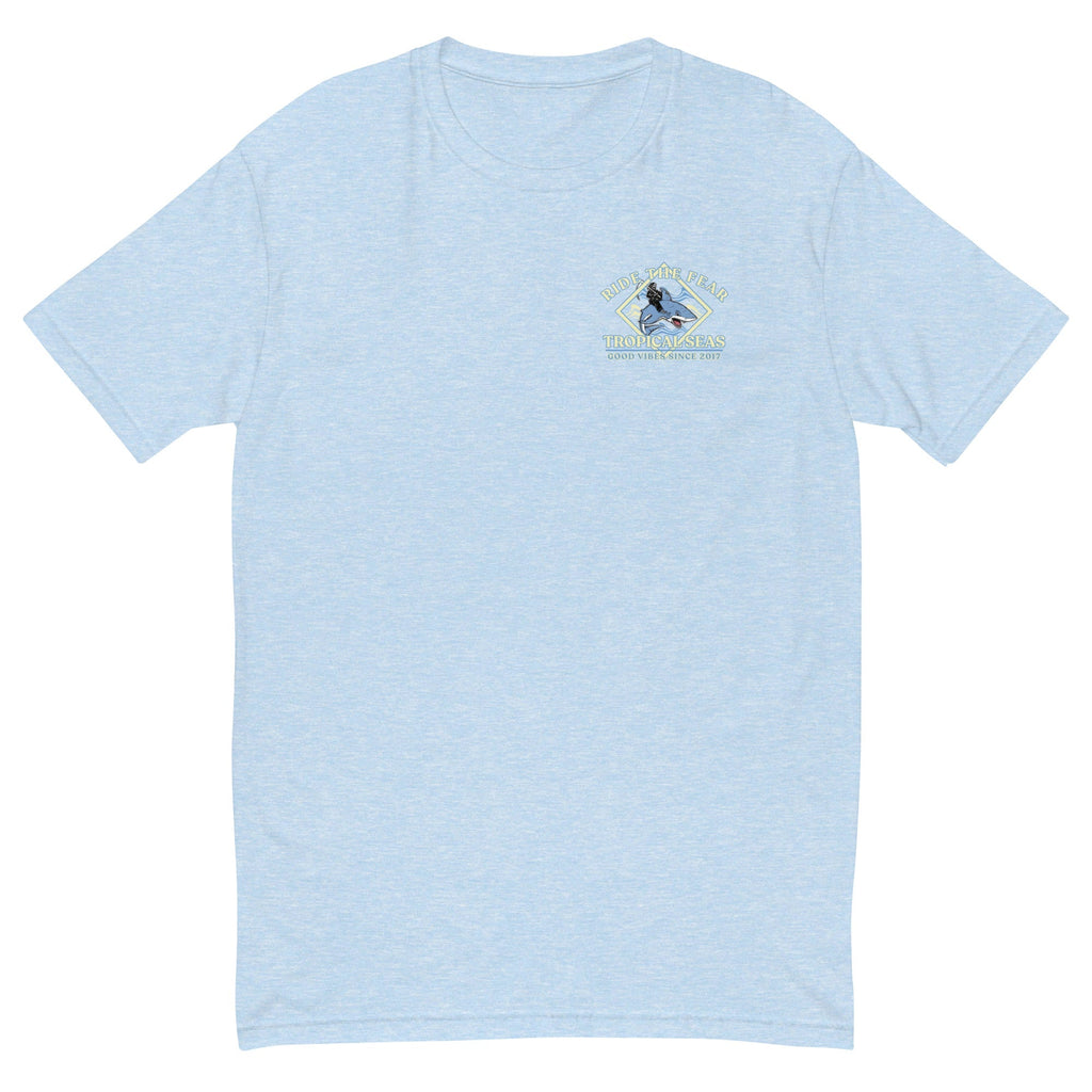Men's Ride the Fear Shark T-shirt-3
