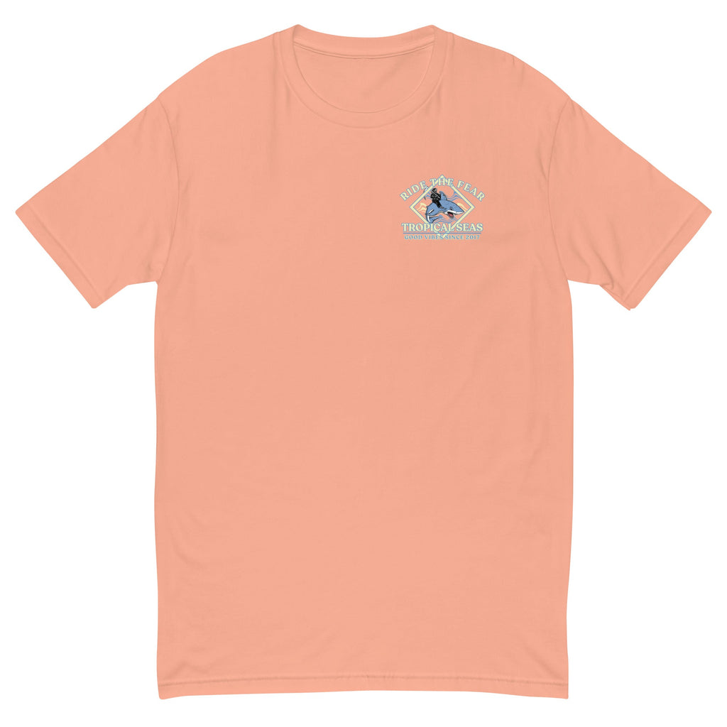 Men's Ride the Fear Shark T-shirt-1